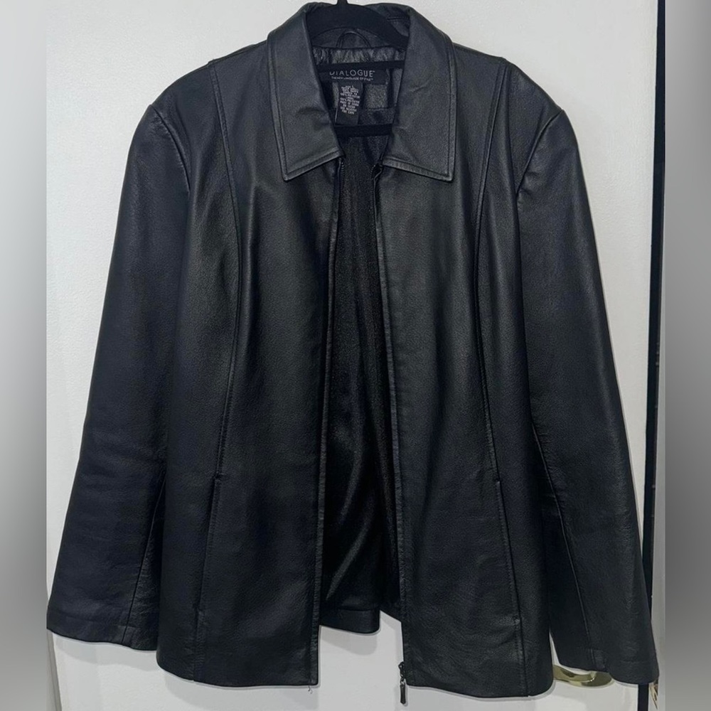 Vintage Leather Street Jacket - Never Worn